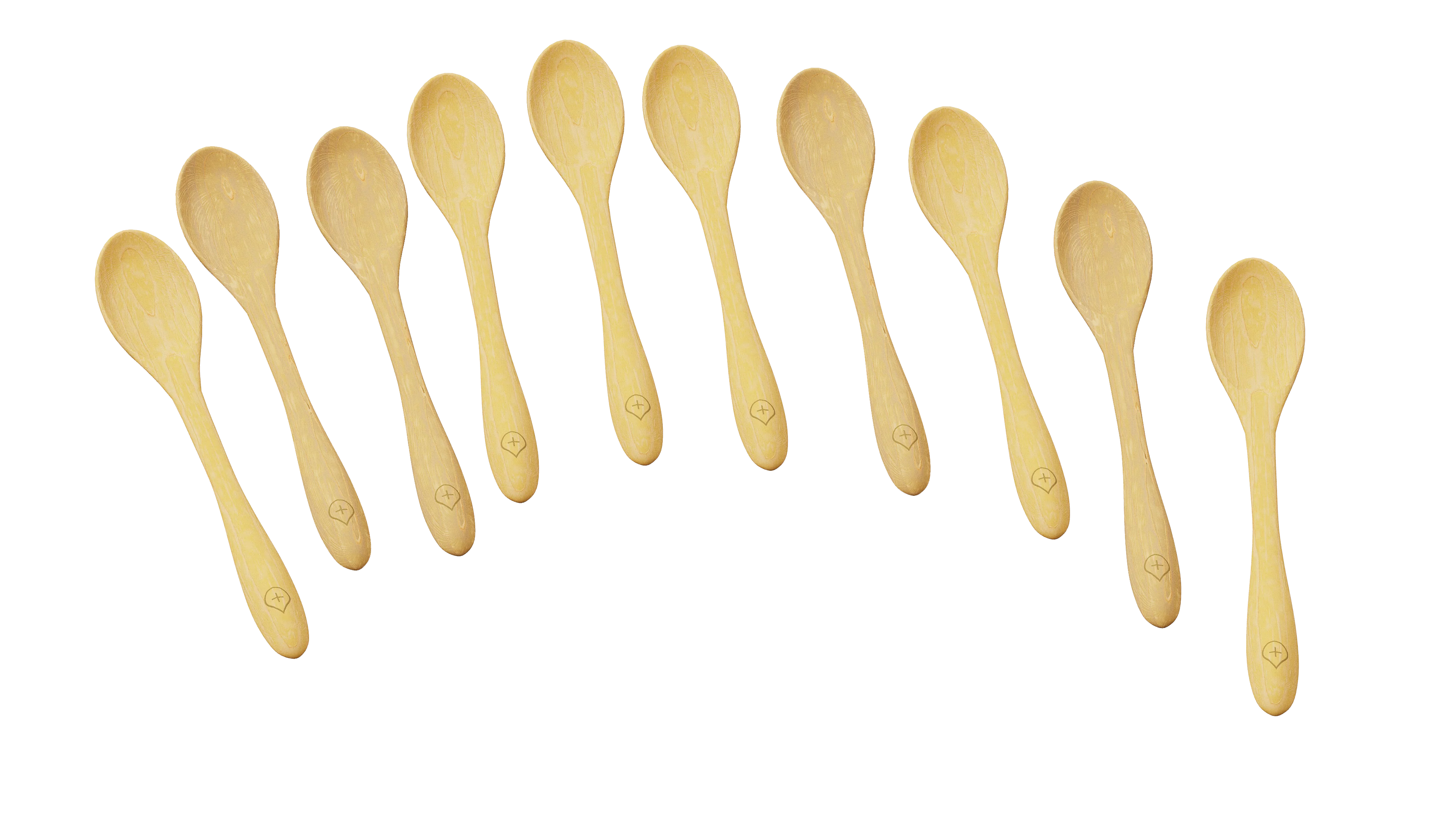 Mini Wooden Spoons (10 Pack) - Image 6